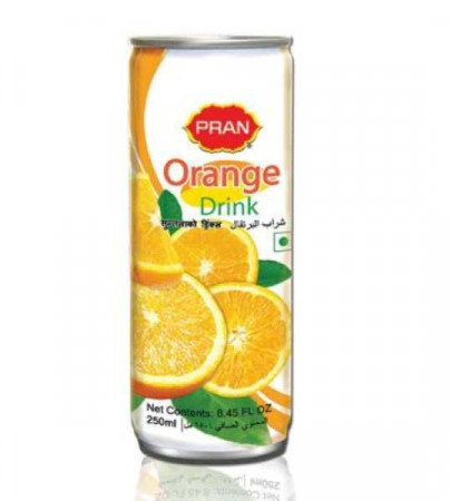 PRAN ORANGE CAN JUICE